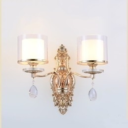 Moderne moderne galvaniseret funktion til øjenbeskyttelse Ambient Light Wall Sconces Wall Light