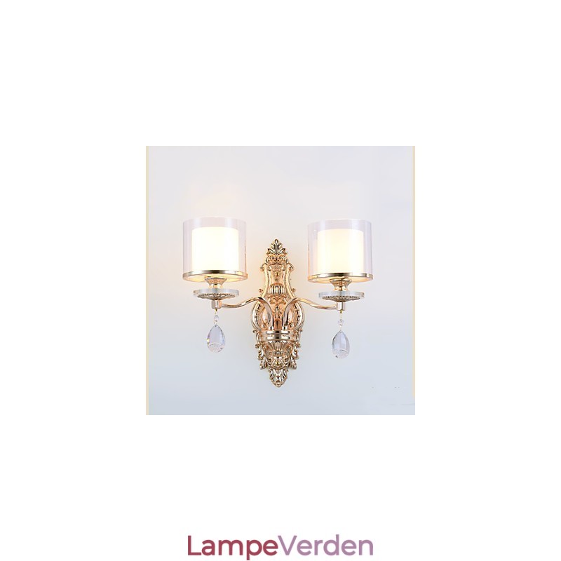 Moderne moderne galvaniseret funktion til øjenbeskyttelse Ambient Light Wall Sconces Wall Light