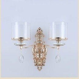 Moderne moderne galvaniseret funktion til øjenbeskyttelse Ambient Light Wall Sconces Wall Light