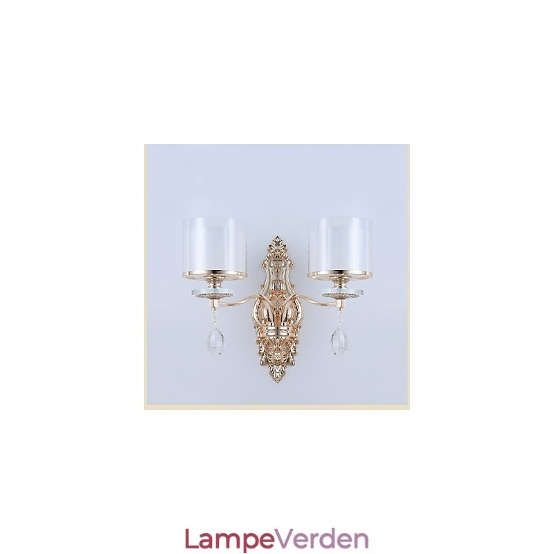 Moderne moderne galvaniseret funktion til øjenbeskyttelse Ambient Light Wall Sconces Wall Light