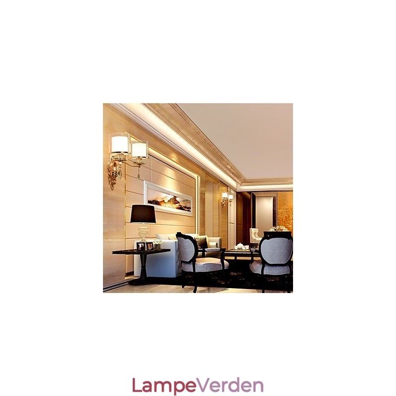 Moderne moderne galvaniseret funktion til øjenbeskyttelse Ambient Light Wall Sconces Wall Light