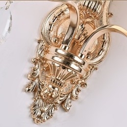Moderne moderne galvaniseret funktion til øjenbeskyttelse Ambient Light Wall Sconces Wall Light