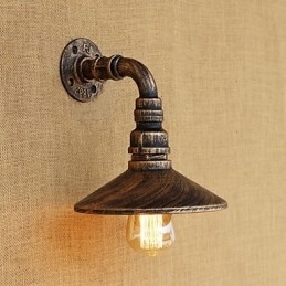 Rustik Lodge Country Retro maleri funktion til Mini Style Ambient Light Wall Sconces