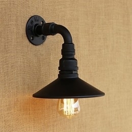 Rustik Lodge Country Retro maleri funktion til Mini Style Ambient Light Wall Sconces