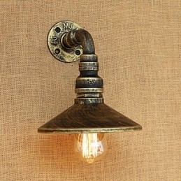 Rustik Lodge Country Retro maleri funktion til Mini Style Ambient Light Wall Sconces
