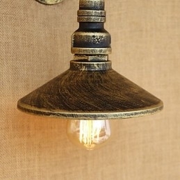 Rustik Lodge Country Retro maleri funktion til Mini Style Ambient Light Wall Sconces