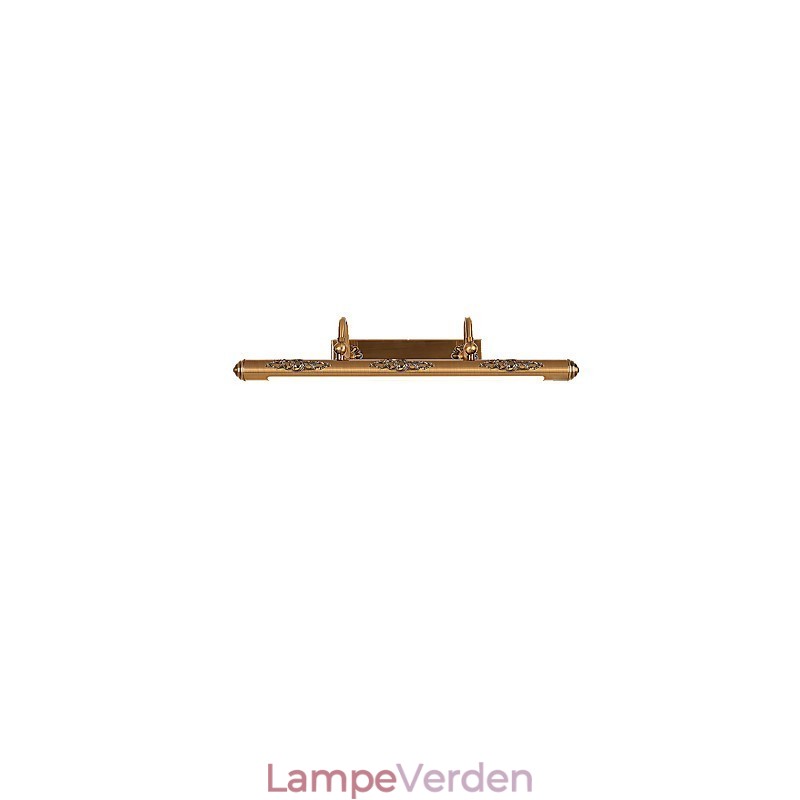 Spejllampe 80CM 1Traditionel Vintage Antik Messing Funktion til