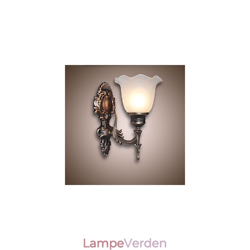 Europæisk stil retro væglampe Hotel korridor lampe korridor lys spejl front lampe Enkelt hoved sengelampe