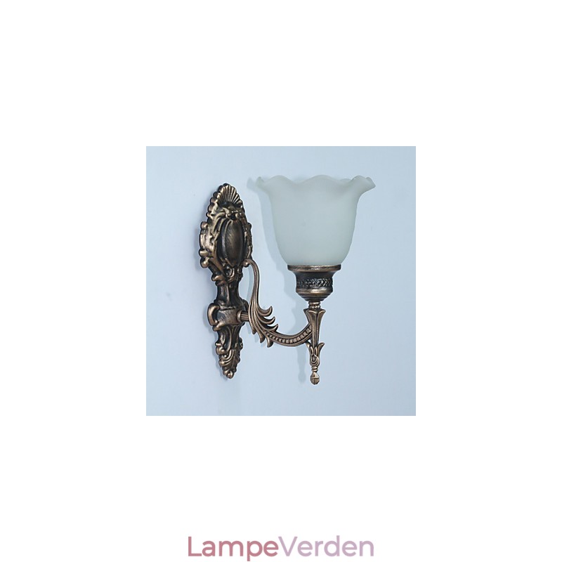 Europæisk stil retro væglampe Hotel korridor lampe korridor lys spejl front lampe Enkelt hoved sengelampe