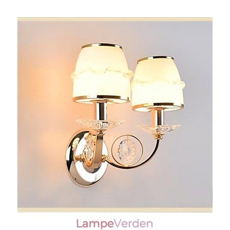 Moderne moderne galvaniseret funktion til krystalsvingarm øjenbeskyttelse omgivende lys væglamper Væg Moderne moderne galvaniseret funktion til krystalsvingarm øjenbeskyttelse omgivende lys væglamper Væg