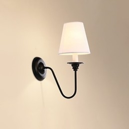 Rustik Lodge Black Oxide Finish Funktion til øjenbeskyttelse Ambient Light Wall Sconces Wall Light