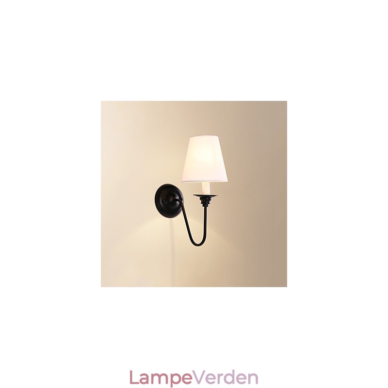 Rustik Lodge Black Oxide Finish Funktion til øjenbeskyttelse Ambient Light Wall Sconces Wall Light