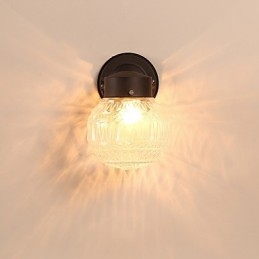 Moderne moderne sort oxid-finish-funktion til Mini Style Ambient Light Wall Sconces Wall Light