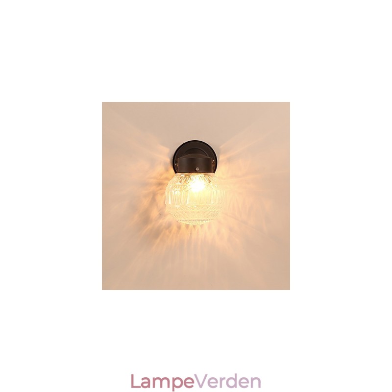 Moderne moderne sort oxid-finish-funktion til Mini Style Ambient Light Wall Sconces Wall Light