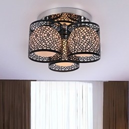 Moderne moderne maleri Metal Flush Mount