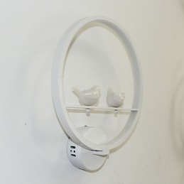 Soveværelses væglampe Sengelampe og kreativ personlighed af moderne minimalistisk cirkulær trappe korridor væglampe