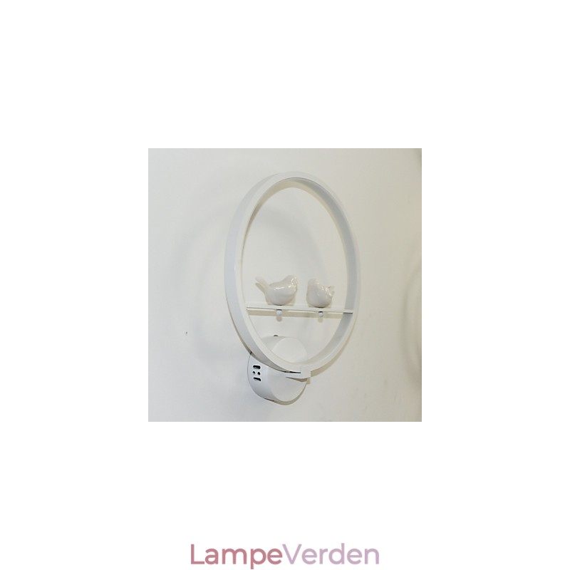 Soveværelses væglampe Sengelampe og kreativ personlighed af moderne minimalistisk cirkulær trappe korridor væglampe