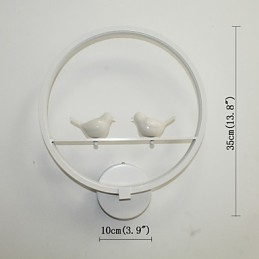 Soveværelses væglampe Sengelampe og kreativ personlighed af moderne minimalistisk cirkulær trappe korridor væglampe