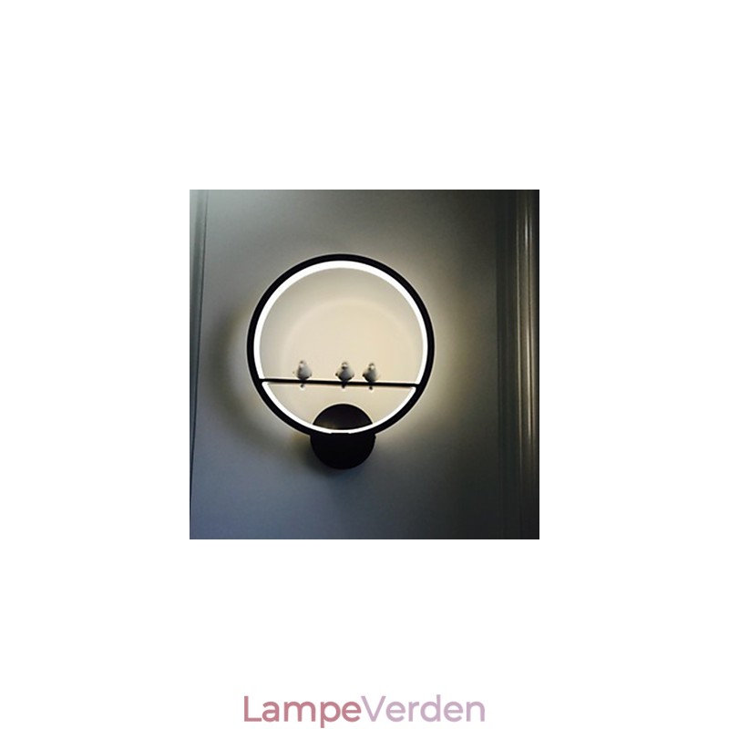 Moderne moderne malerifunktion til væglamper med omgivende lys