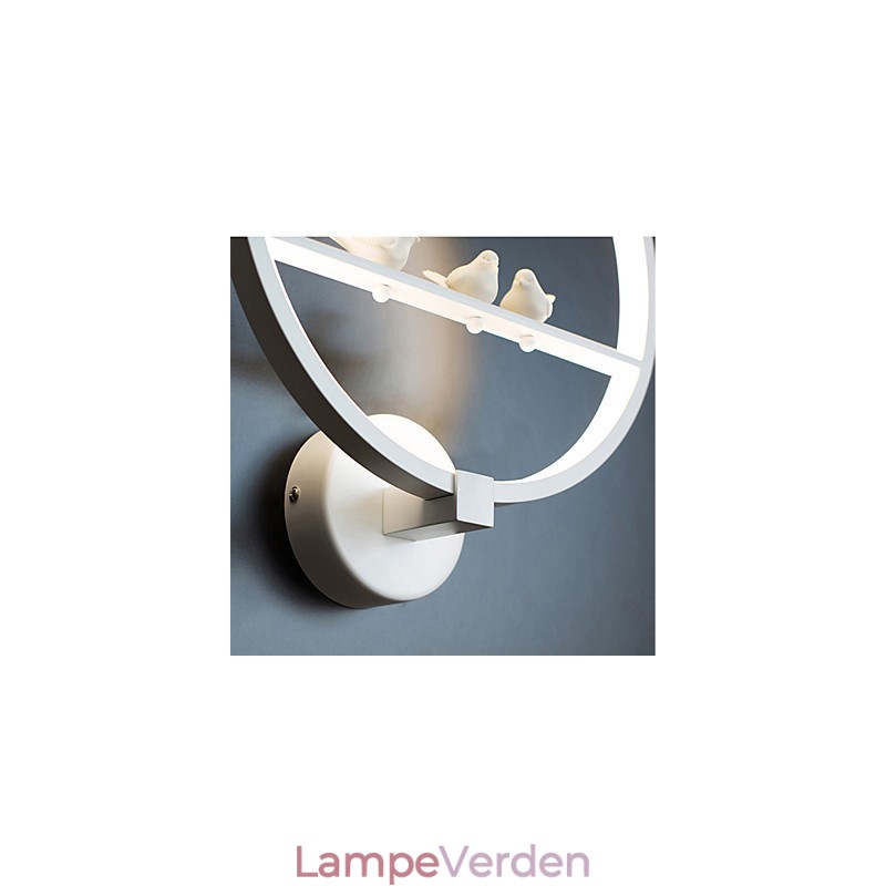 Moderne moderne malerifunktion til væglamper med omgivende lys