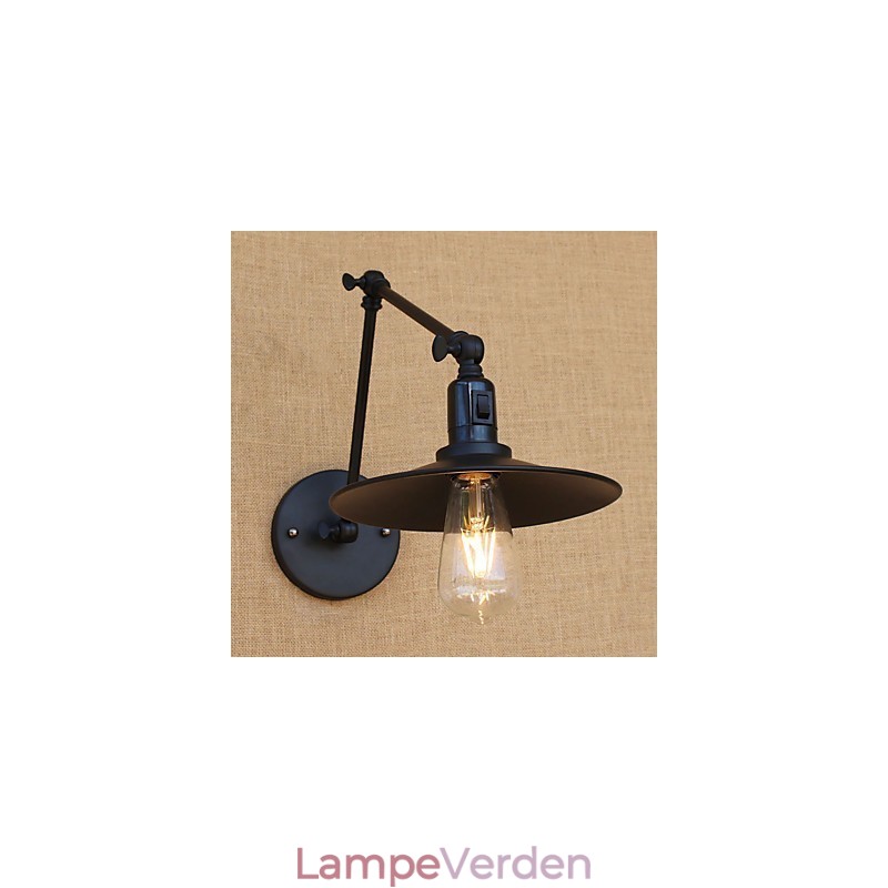 Country Retro Painting Feature for Mini Style Swing Arm Swing Arm Lights Væglampe