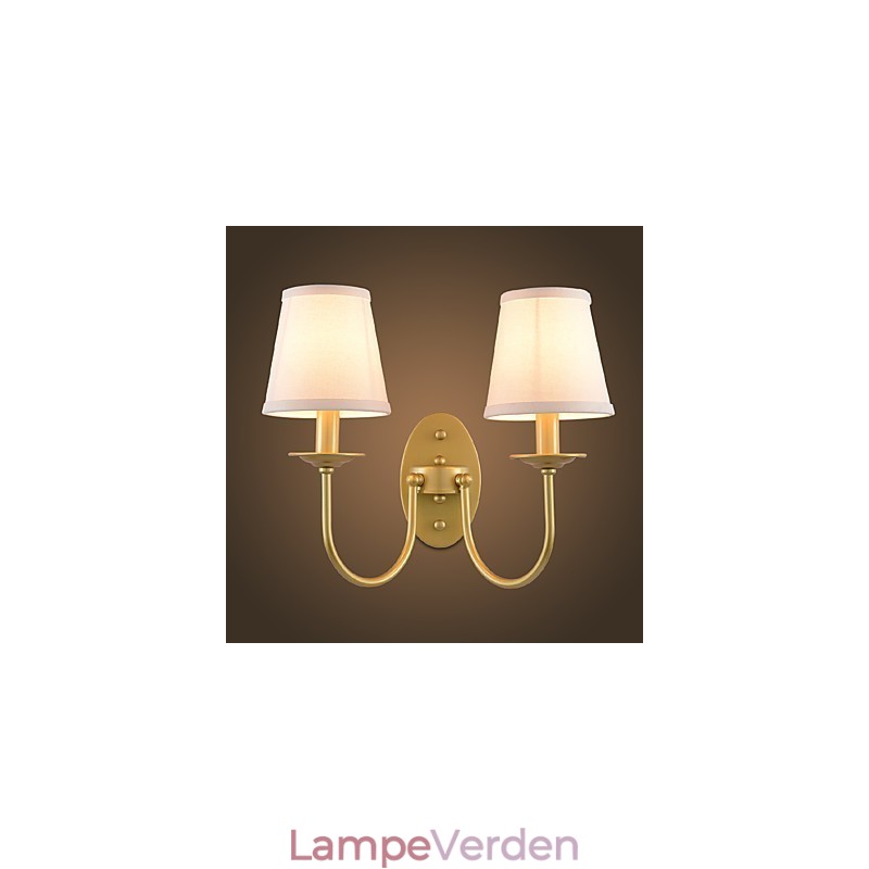 Rustik Lodge Enkelt vintage maleri Feature Ambient Light Wall Sconces Wall Light