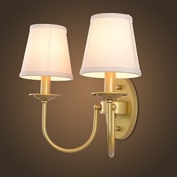 Rustik Lodge Enkelt vintage maleri Feature Ambient Light Wall Sconces Wall Light