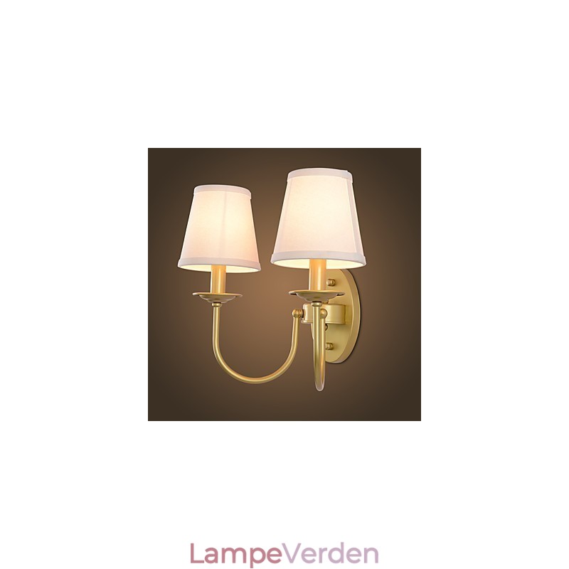Rustik Lodge Enkelt vintage maleri Feature Ambient Light Wall Sconces Wall Light