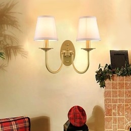 Rustik Lodge Enkelt vintage maleri Feature Ambient Light Wall Sconces Wall Light