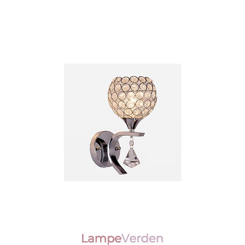 Max Crystal Moderne moderne galvaniseret funktion til Crystal Ambient Light Wall Sconces Wall Light