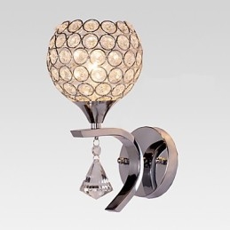 Max Crystal Moderne moderne galvaniseret funktion til Crystal Ambient Light Wall Sconces Wall Light