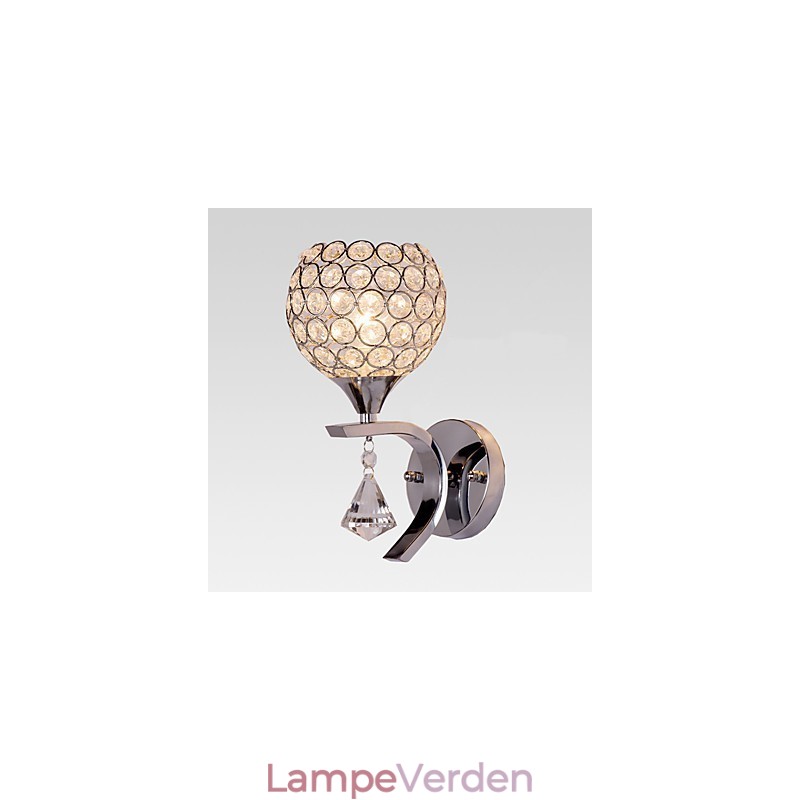 Max Crystal Moderne moderne galvaniseret funktion til Crystal Ambient Light Wall Sconces Wall Light