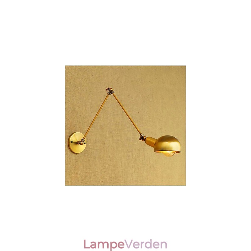 Simpel vintage landmalerifunktion til Mini Style Swing Arm Øjenbeskyttelse Ambient Light Wall Sconces