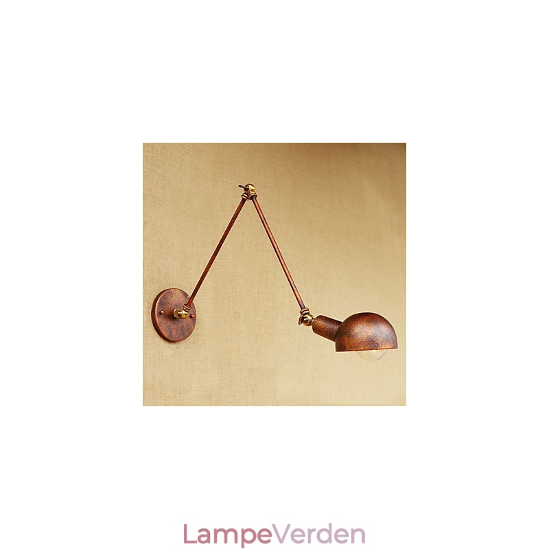 Simpel vintage landmalerifunktion til Mini Style Swing Arm Øjenbeskyttelse Ambient Light Wall Sconces