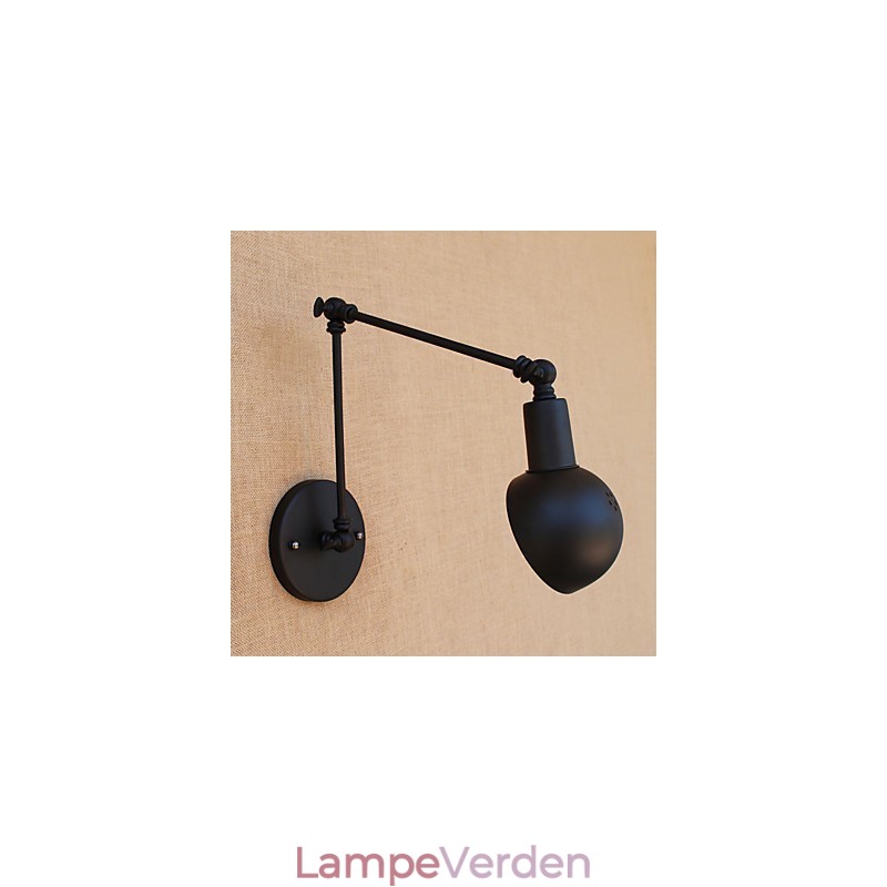 Simpel vintage landmalerifunktion til Mini Style Swing Arm Øjenbeskyttelse Ambient Light Wall Sconces