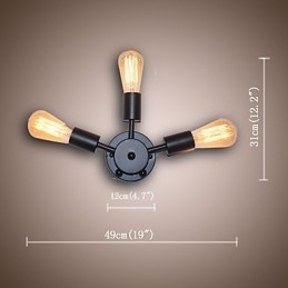 Retro Væglampe Balkon Trappe Originalitet Personlighed Bar Dekorativ Væglampe Boligindretning Belysning