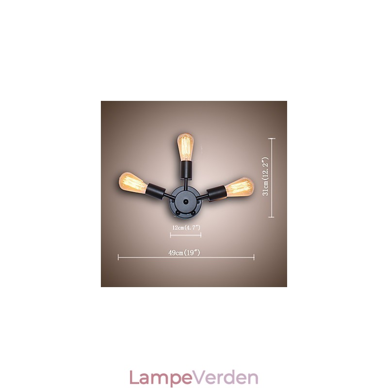 Retro Væglampe Balkon Trappe Originalitet Personlighed Bar Dekorativ Væglampe Boligindretning Belysning