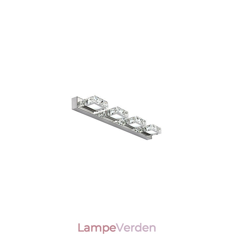 Badeværelse Vanity Light Crystal Make Up Spejl Light 4 lys Badeværelse Soveværelse Belysning