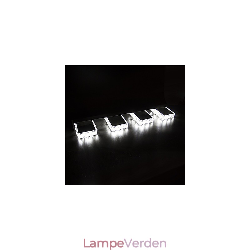 Badeværelse Vanity Light Crystal Make Up Spejl Light 4 lys Badeværelse Soveværelse Belysning