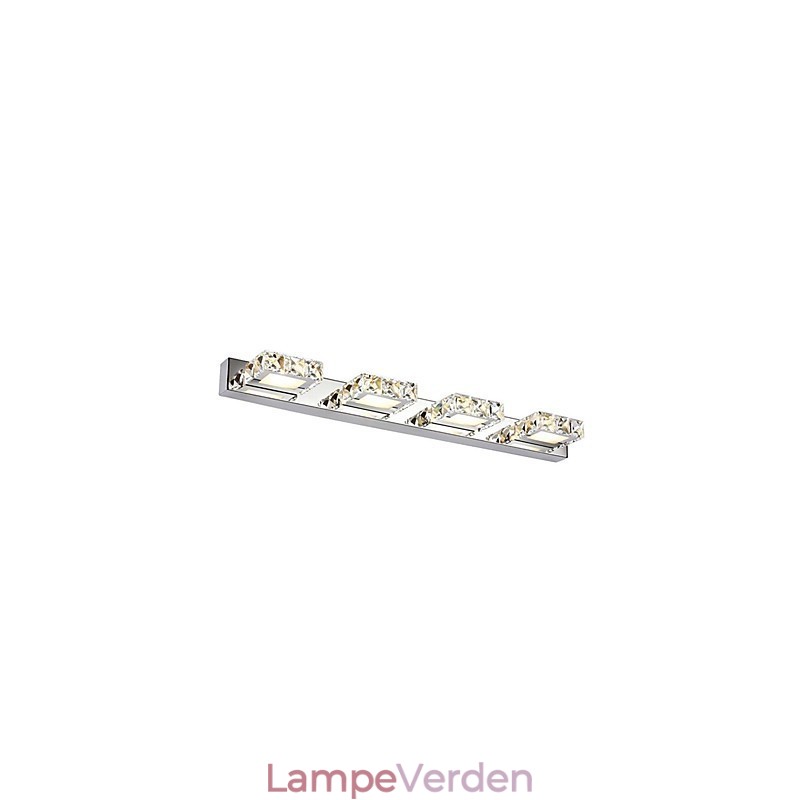 Badeværelse Vanity Light Crystal Make Up Spejl Light 4 lys Badeværelse Soveværelse Belysning