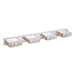 Badeværelse Vanity Light Crystal Make Up Spejl Light 4 lys Badeværelse Soveværelse Belysning