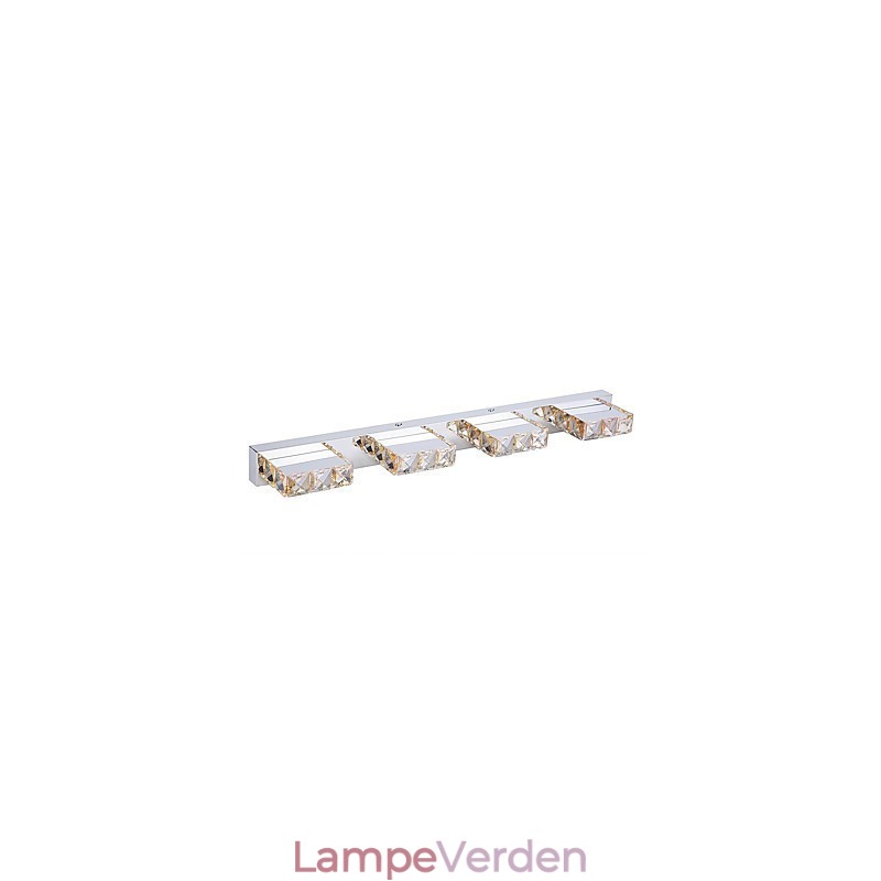 Badeværelse Vanity Light Crystal Make Up Spejl Light 4 lys Badeværelse Soveværelse Belysning