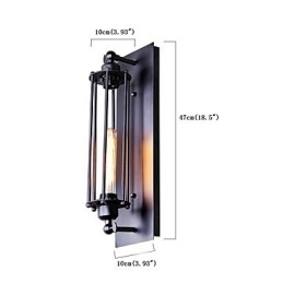 Rustik Lodge Country Retro Vintage maleri funktion til Mini Style Ambient Light Wall Sconces Wall Light