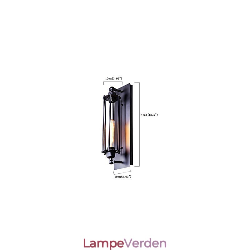 Rustik Lodge Country Retro Vintage maleri funktion til Mini Style Ambient Light Wall Sconces Wall Light