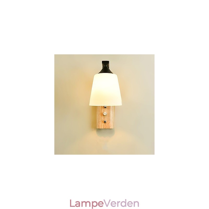 Enkel landsfunktion til øjenbeskyttelse Omgivende lys Væglamper Væglampe Ny kinesisk Moderne Minimalistisk Kreativ Soveværelse Sengekant