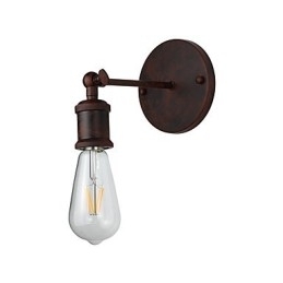 Væglampe Væglamper Vægjern Væglampe Stum Sort Lyssværd Lampe På Væg