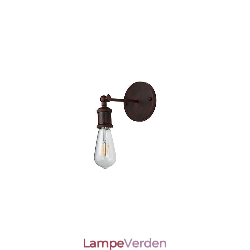 Væglampe Væglamper Vægjern Væglampe Stum Sort Lyssværd Lampe På Væg