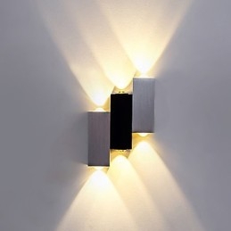 Moderne moderne børstet funktion til omgivende lys Flush Mount væglamper Væglampe