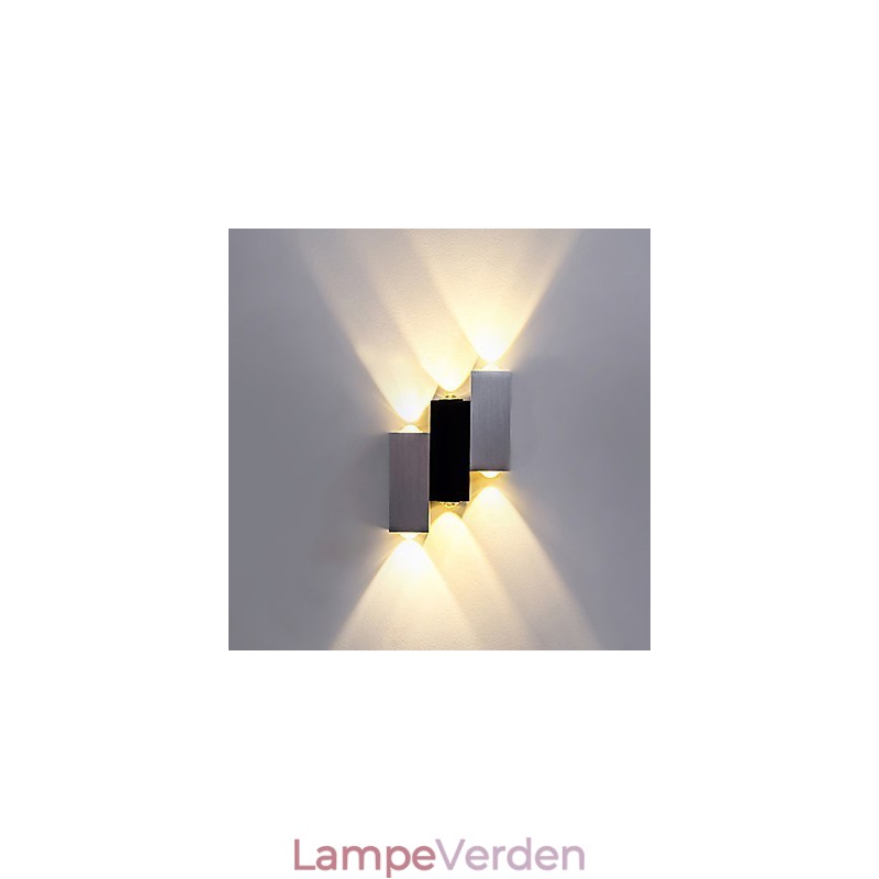 Moderne moderne børstet funktion til omgivende lys Flush Mount væglamper Væglampe
