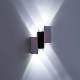 Moderne moderne børstet funktion til omgivende lys Flush Mount væglamper Væglampe